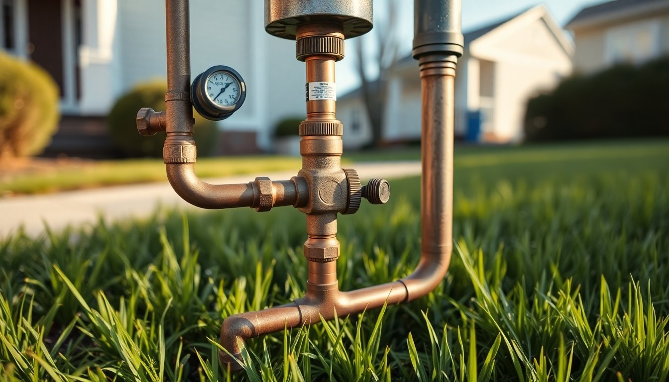 CSI inspection required before establishing residential water service connection