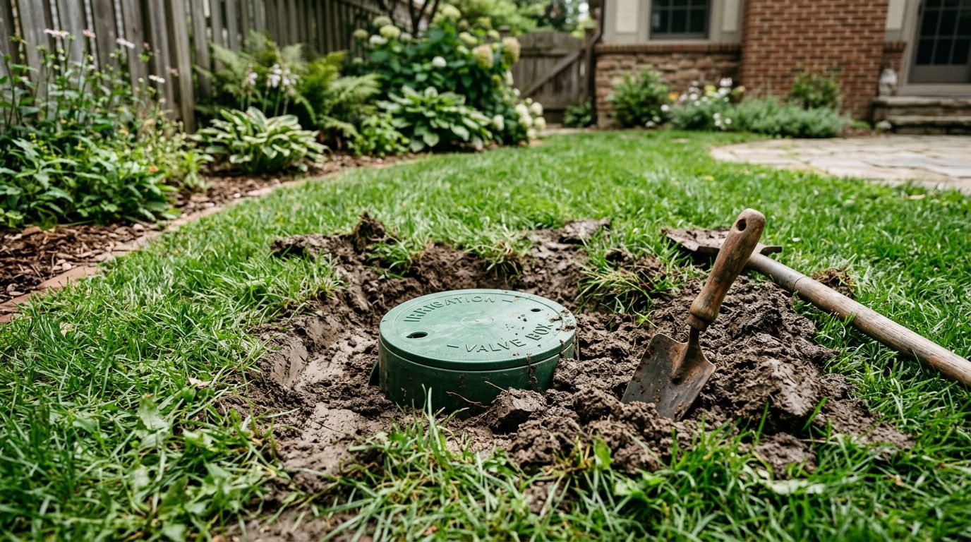 Why Do Irrigation Valve Boxes Get Buried?