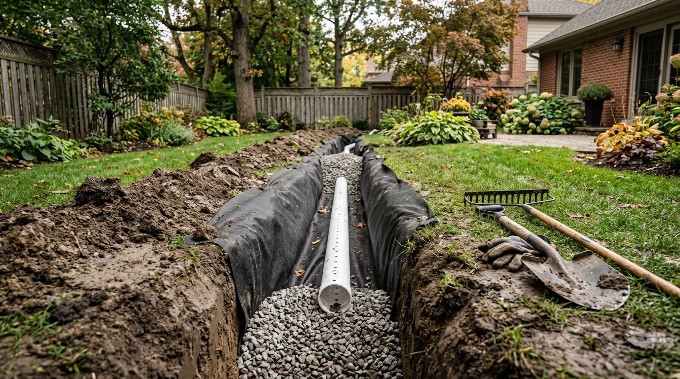 How Much Does French Drain Installation Cost in 2026