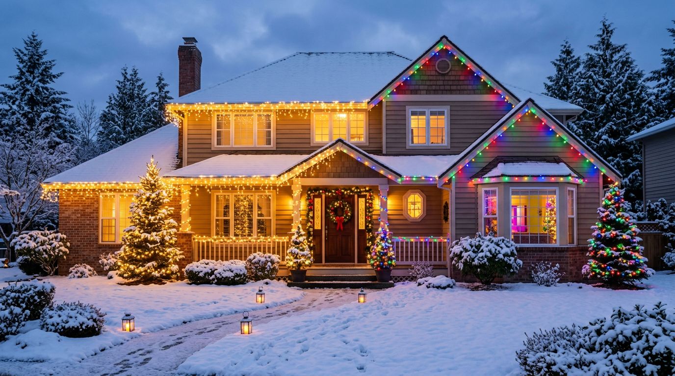 Pros and Cons of Multicolor Christmas Lights