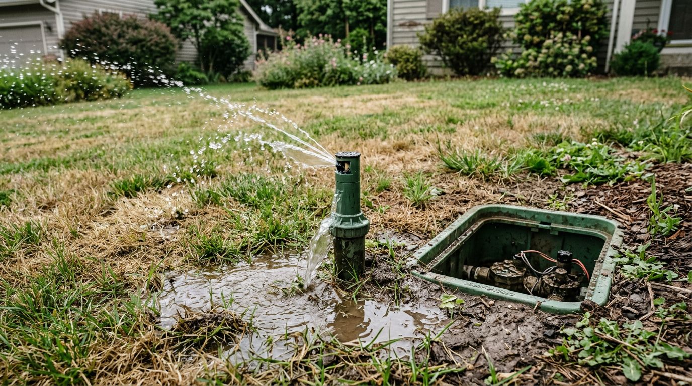 How to Diagnose Sprinkler Head and Valve Problems