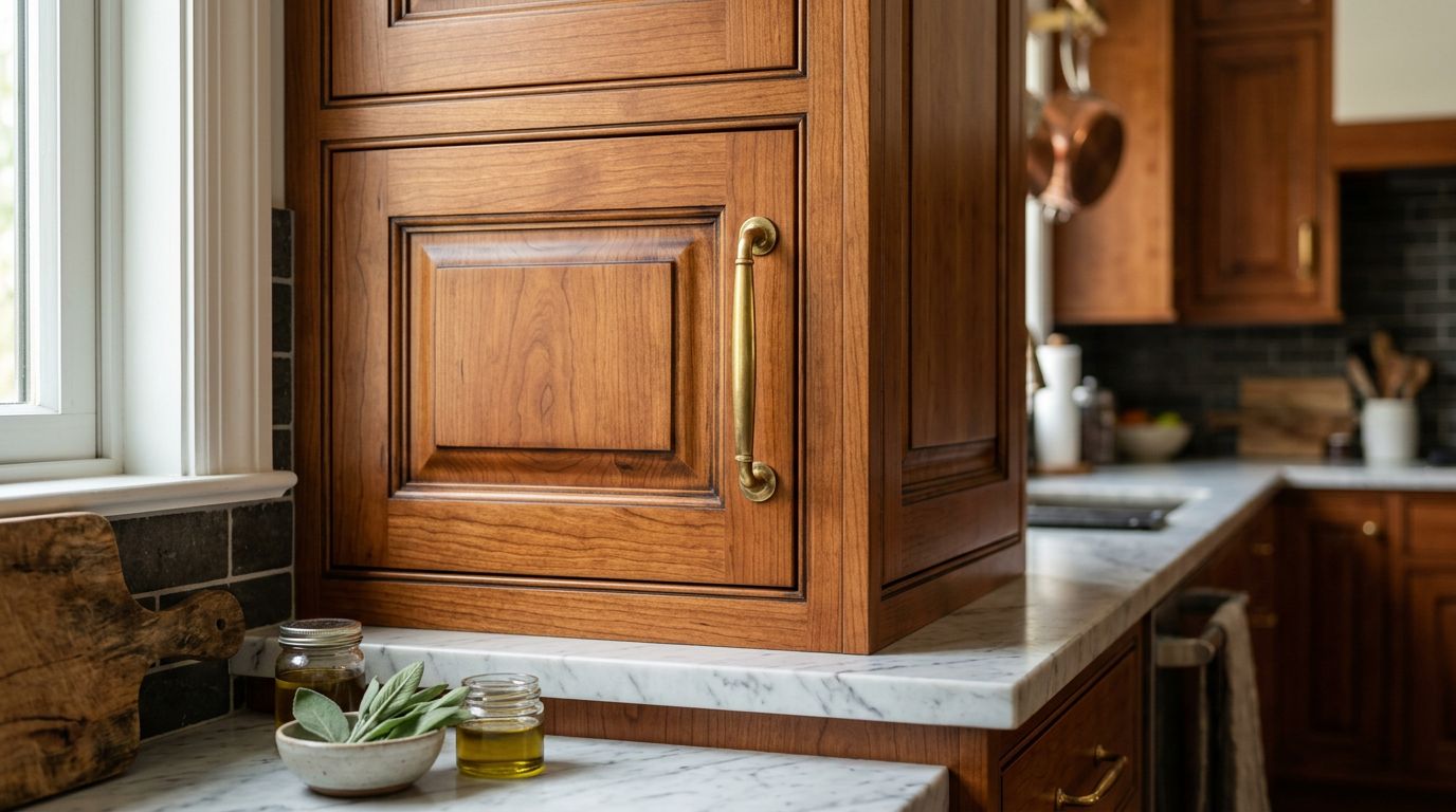 Best Cabinet Glaze Colors for Cherry Cabinets in 2026