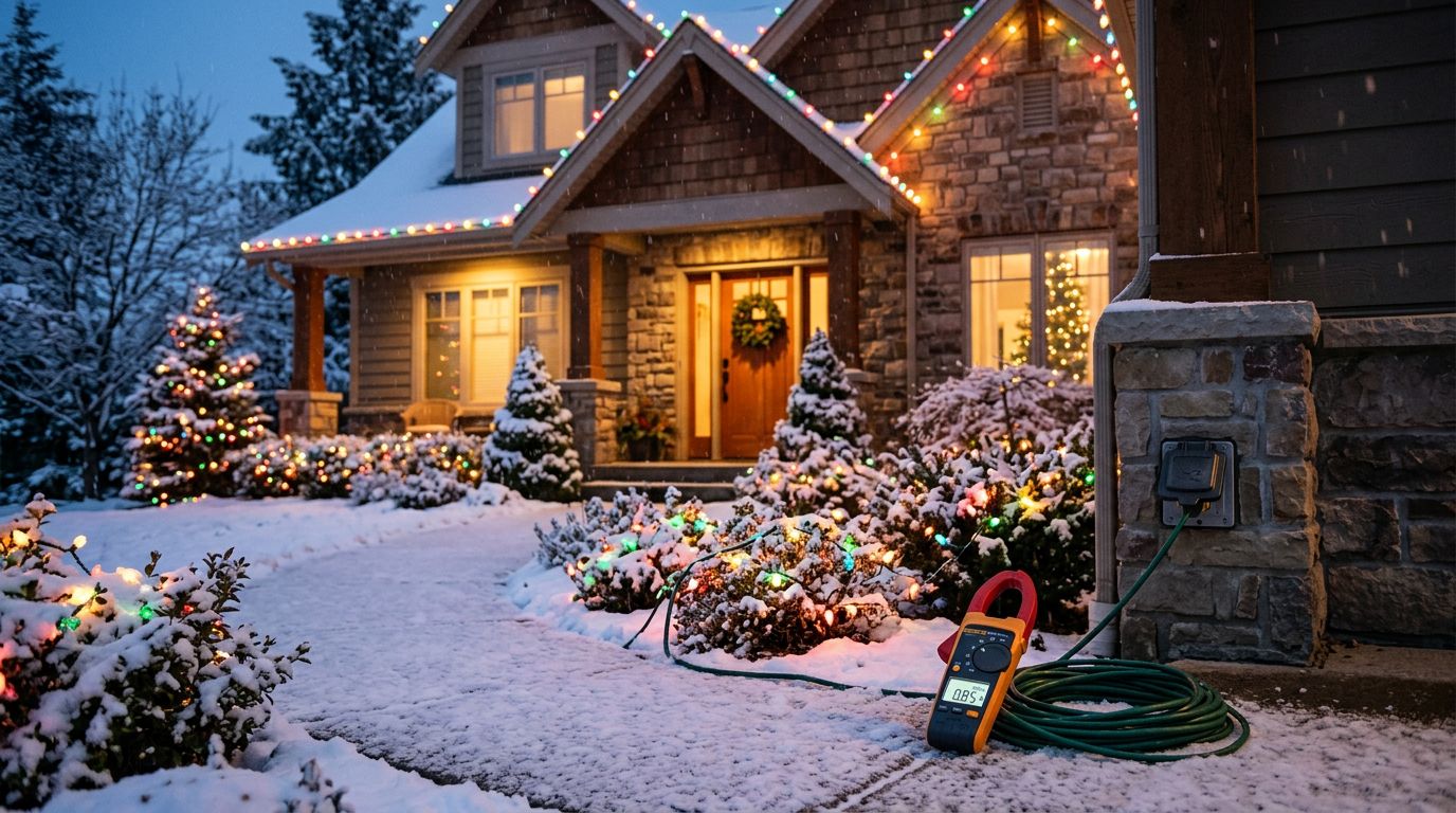How to Calculate the Amp Draw of Your Christmas Light Display