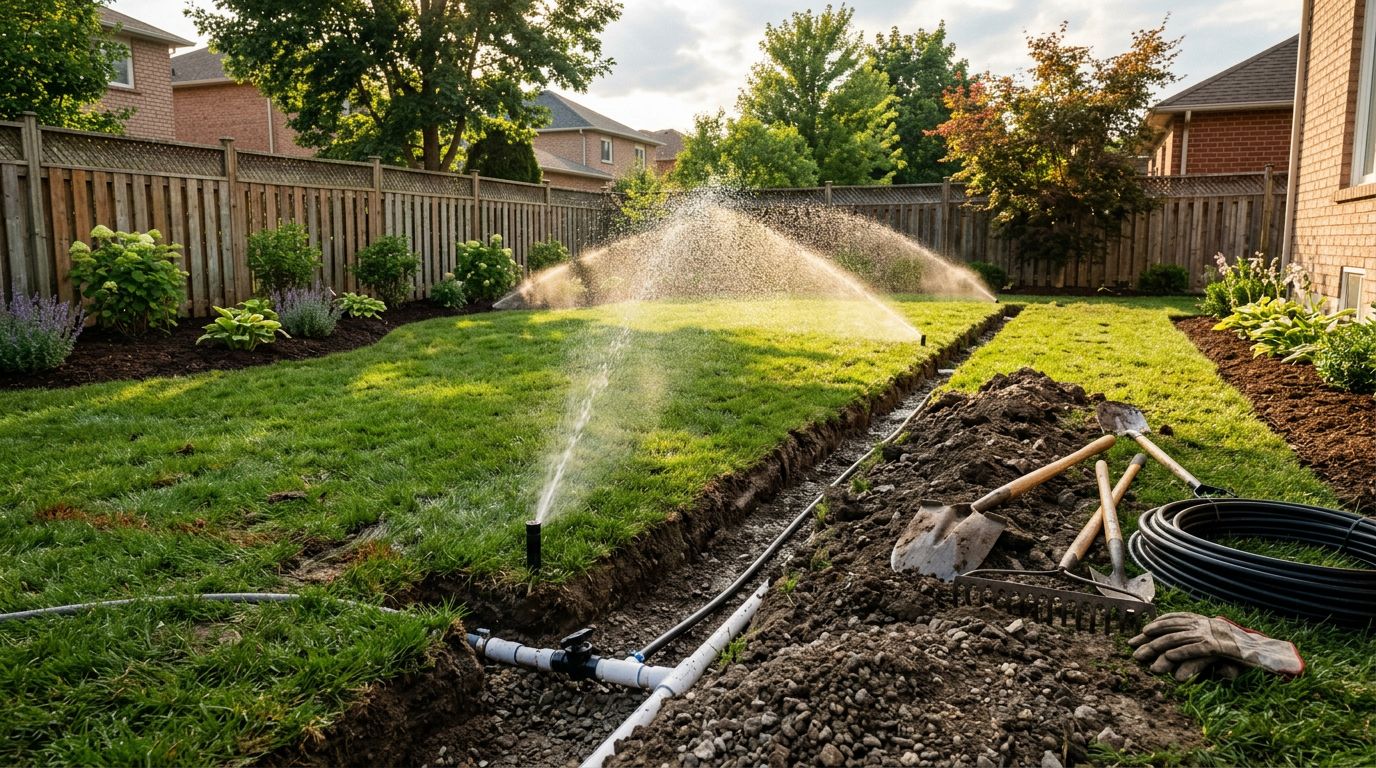 Average Sprinkler Installation Timeline by Yard Size