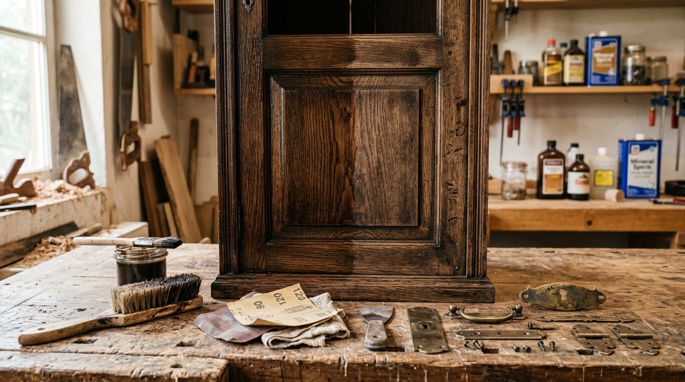 What Is Antique Glaze Cabinet Refinishing?