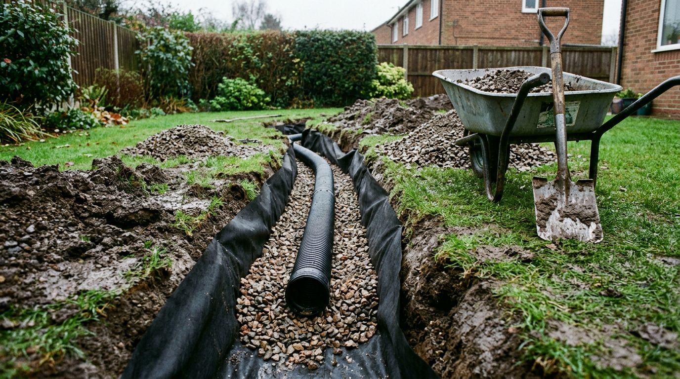 French Drain Installation Cost 2026 (Complete Price Breakdown) 2 How Much Does French Drain Installation Cost in 2026?