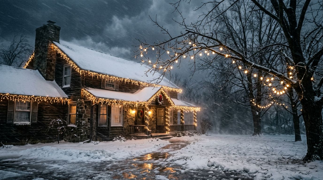 Can Wind and Storms Damage Outdoor Holiday Lights?