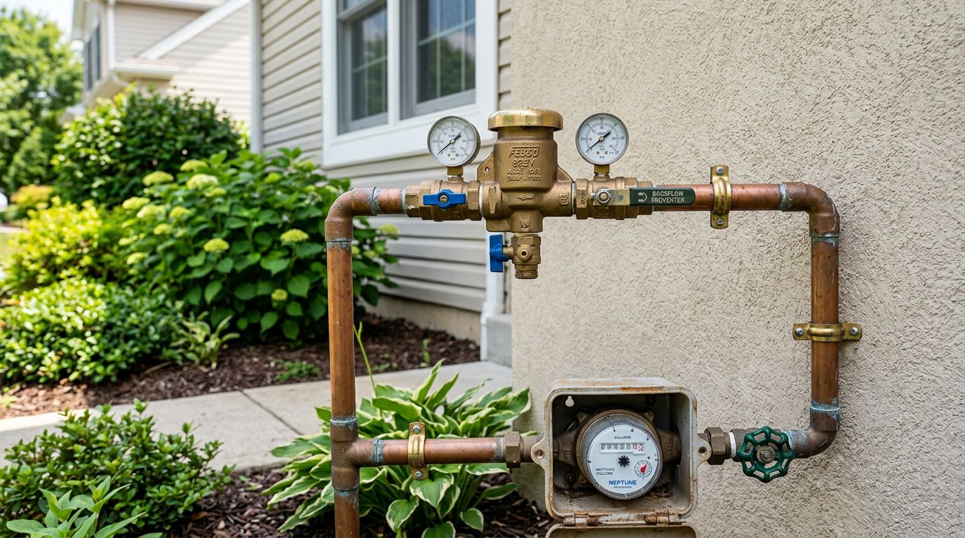 Where Should a Backflow Preventer Be Installed?