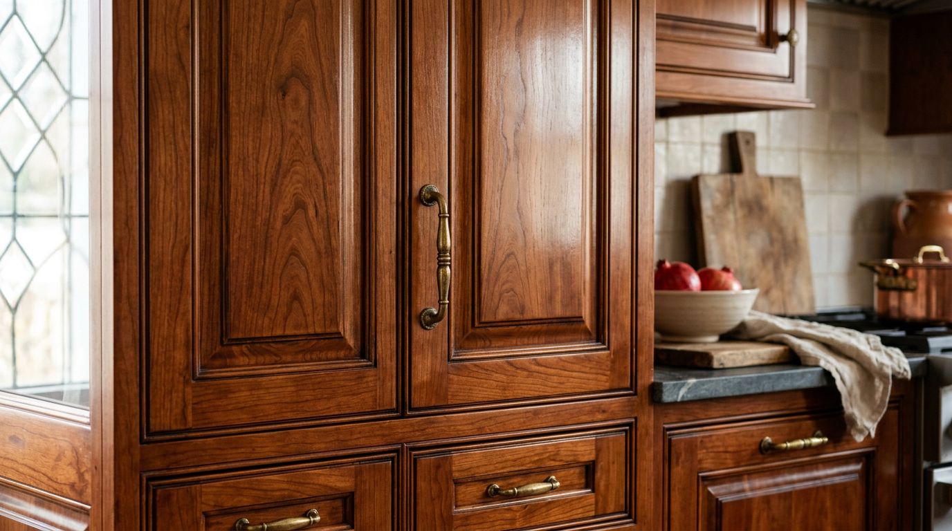 What Is a Cabinet Glaze Finish and How Does It Work on Cherry?