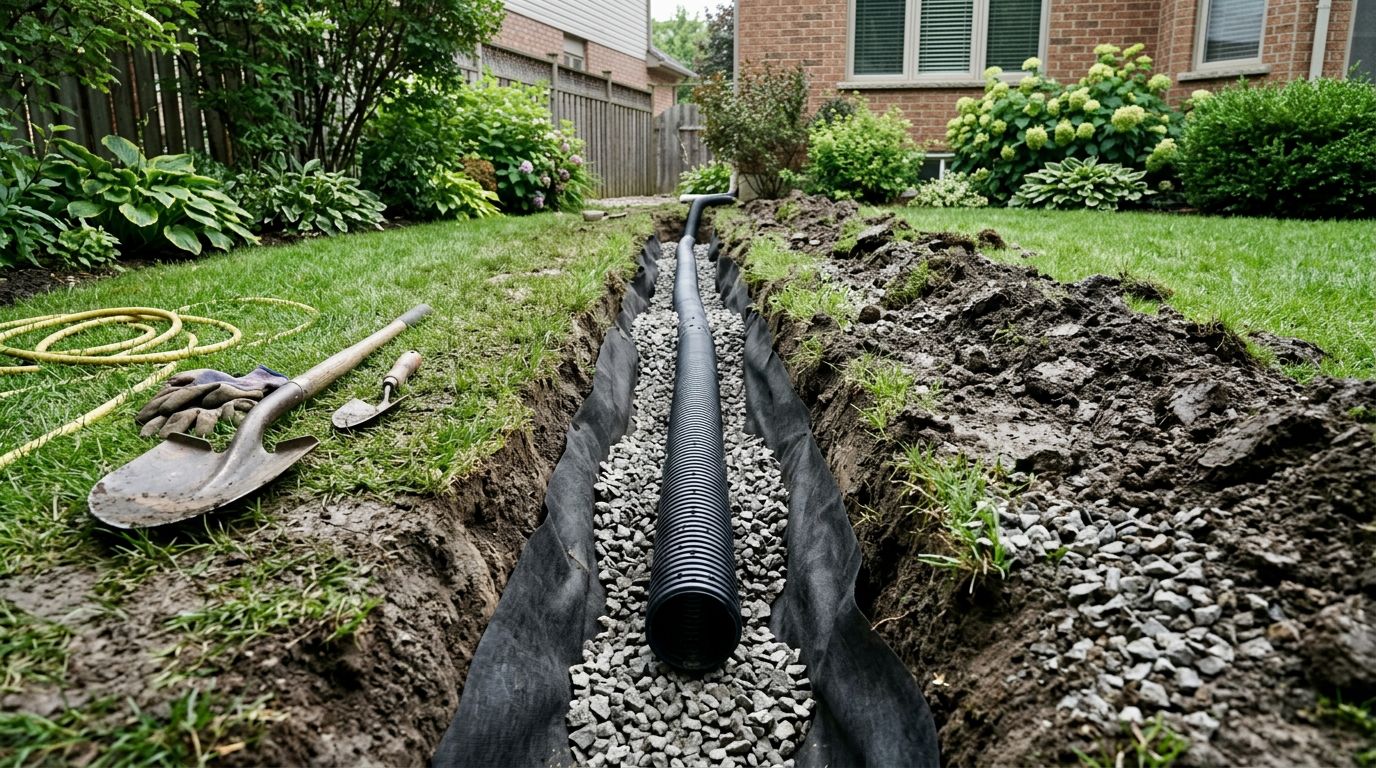 Interior vs Exterior French Drain Cost Comparison
