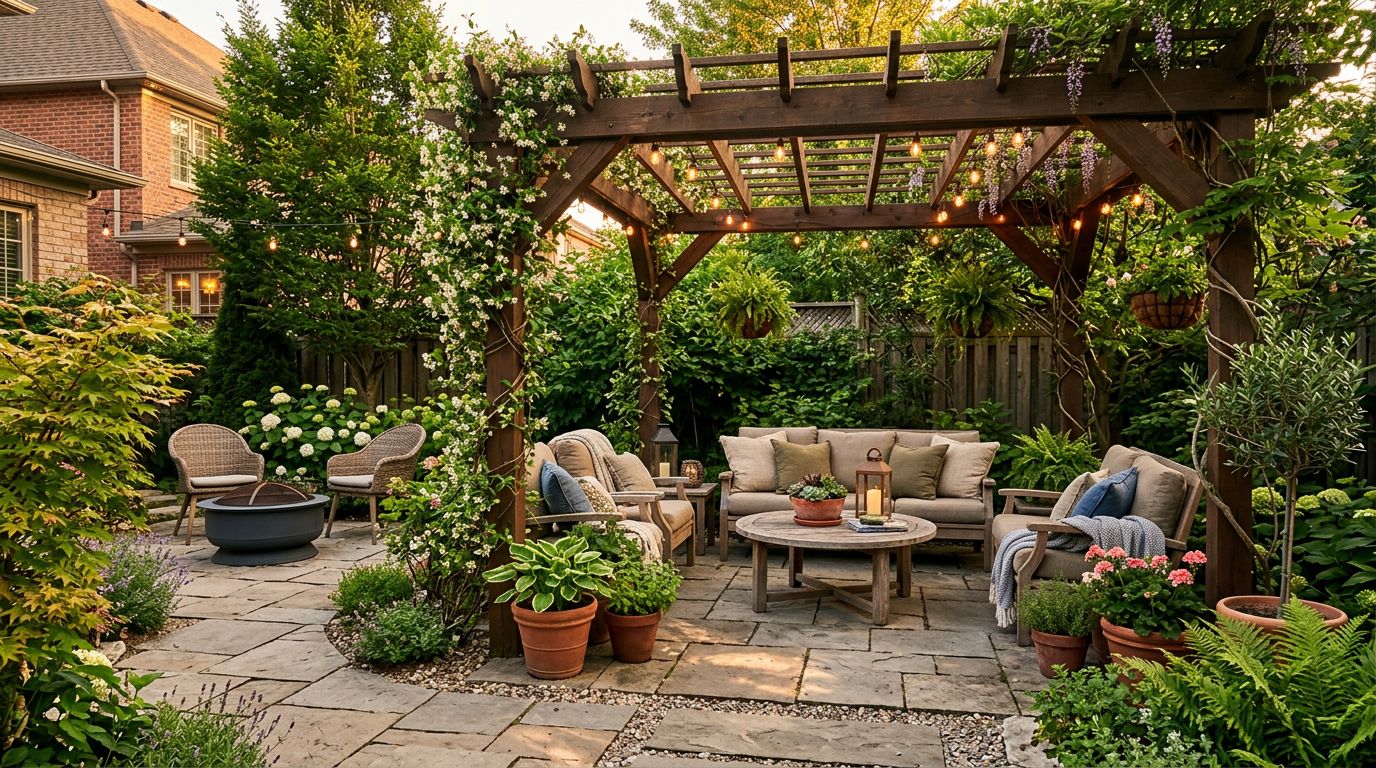 Backyard Patio Layout Ideas (Design Tips & Inspiration) 2 How to Plan a Backyard Patio Layout