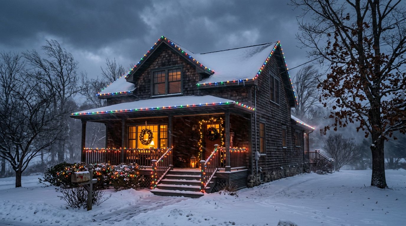 Best Methods for Securing Christmas Lights in High Wind