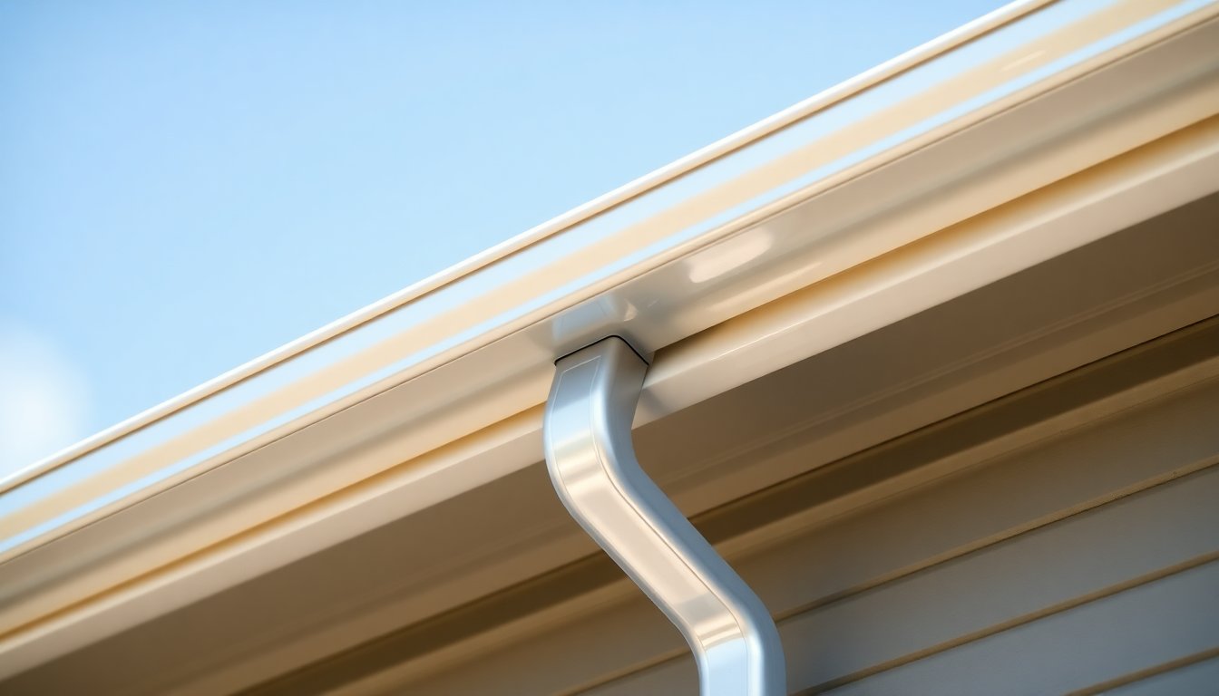 How Much Is A 30 Ft Seamless Gutter? (2026 Cost Guide) 2 30 ft seamless gutter installation showing cost estimate for 2026
