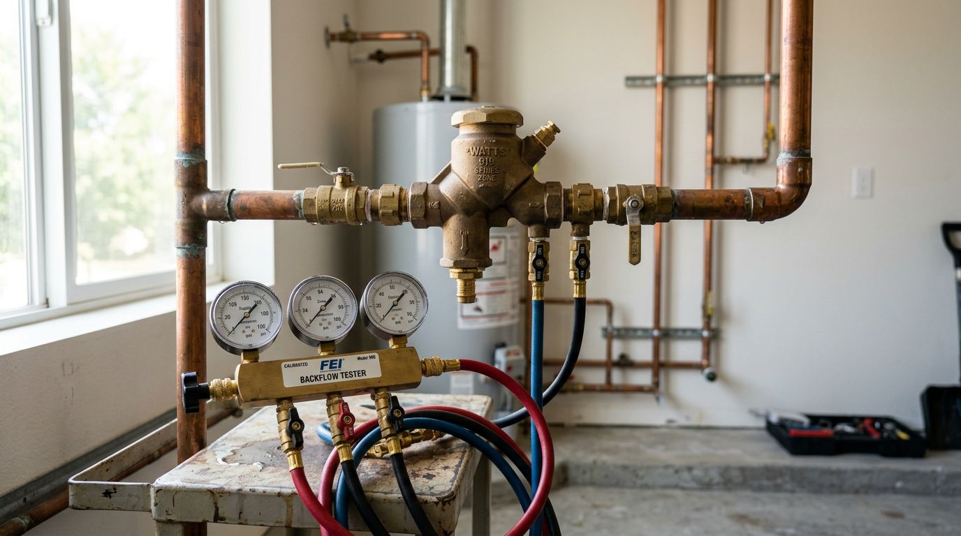 What Happens During Backflow Testing? (Complete Guide 2026) 4 What Equipment and Tools Are Used During a Backflow Test?