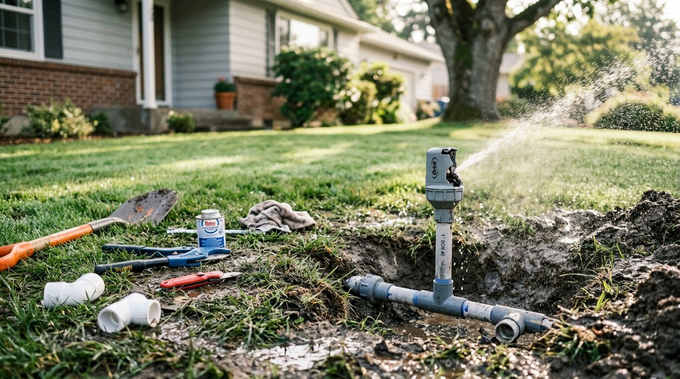 Common Sprinkler Repair Problems 2026 (Fixes & Tips) 3 How to Fix Low Water Pressure in Sprinkler Systems