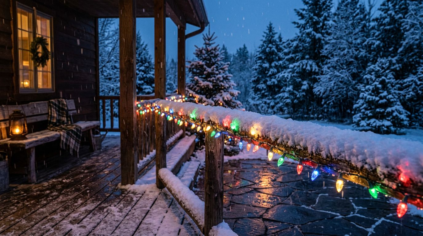 Are Christmas Lights Safe to Use in Rain and Snow?