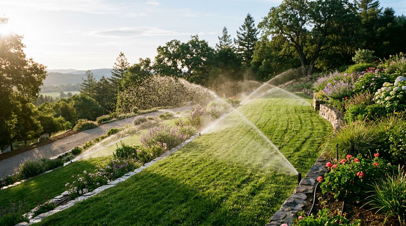 Sprinkler Zones For Sloped Yard (Complete Setup Guide) 6 What Sprinkler Heads Work Best on Slopes