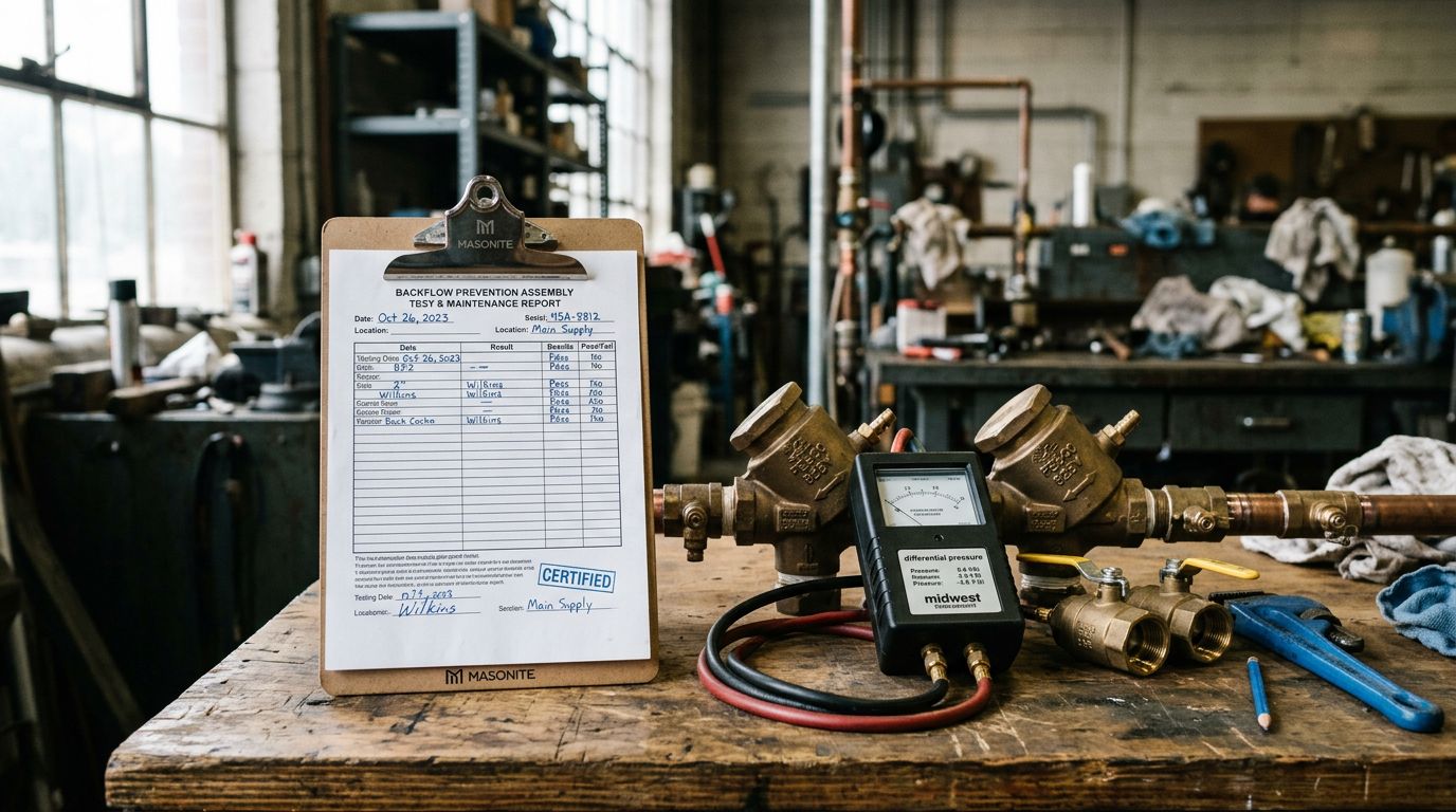 Backflow Test Report Explained (Complete 2026 Guide) 3 What Information Is Included on a Backflow Test Report