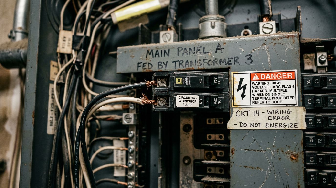 How to Identify a Double Tapped Circuit Breaker