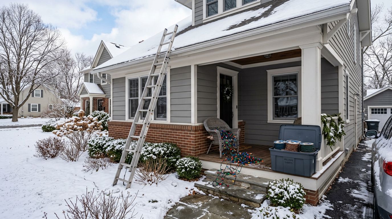 What Is a Christmas Light Removal Service and How Does It Work
