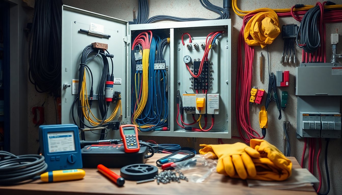 How To Wire A New Electrical Circuit (Step-By-Step Safety Guide) 2 Essential tools and materials for wiring a new electrical circuit, including wire, cable, circuit breaker, wire strippers, and screwdrivers