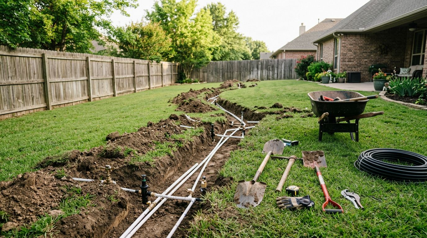 Step-by-Step Sprinkler Installation Process and Duration