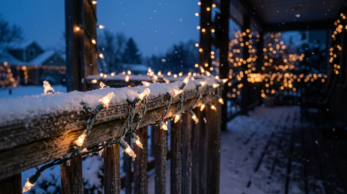 How Cold Weather Affects Christmas Light Performance
