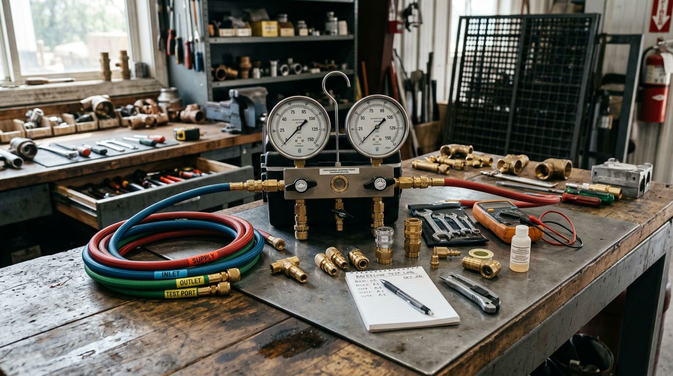Backflow Testing Equipment: Essential Tools Guide (2026) 3 Essential Backflow Testing Tools Every Technician Needs
