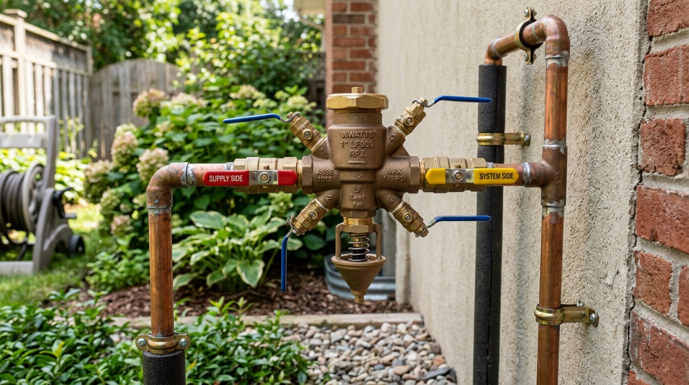 What Is a Residential Backflow Preventer and How Does It Work
