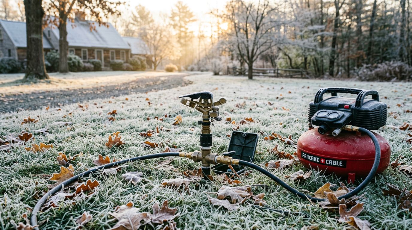 Sprinkler Winterization Guide 2026 (Step-By-Step Tips) 3 When Should You Winterize Your Sprinkler System?