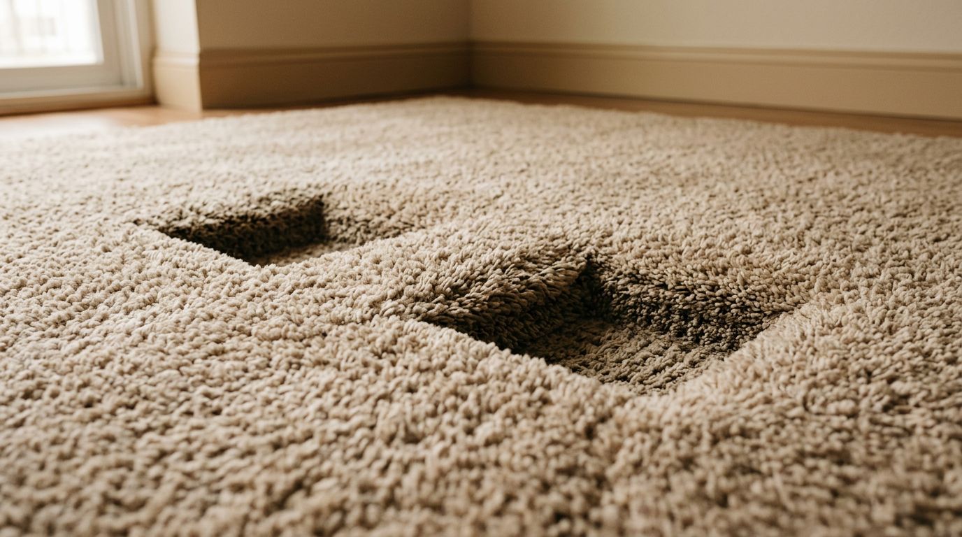 What Causes Furniture Dents in Carpet